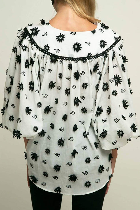 Roxy Blouse - Black Forest