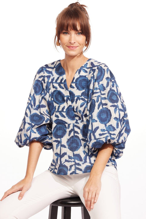 Roxy Blouse - Contessa Bloom