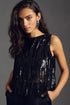 Sequin Crop Top