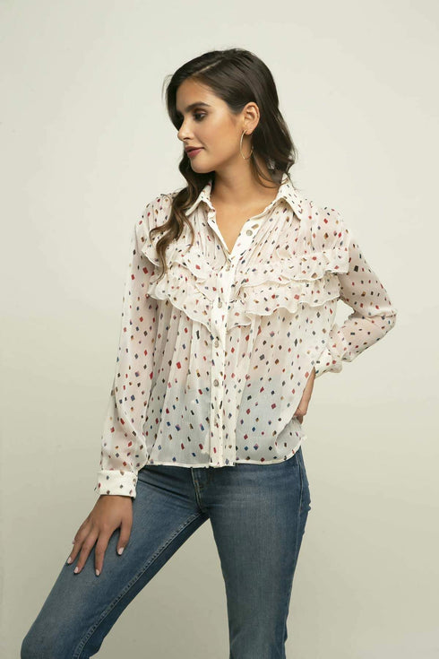 Stardust Blouse - Funfetti