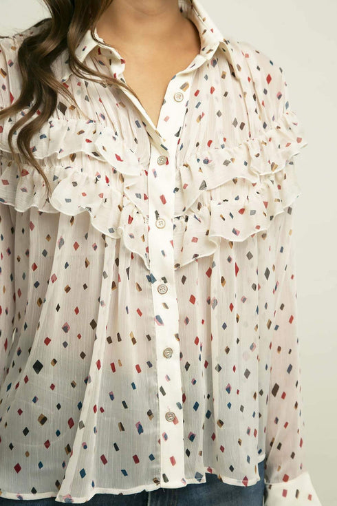 Stardust Blouse - Funfetti