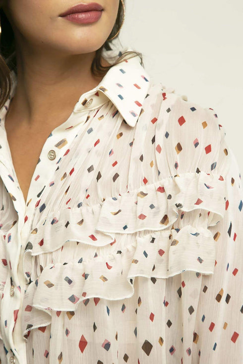 Stardust Blouse - Funfetti