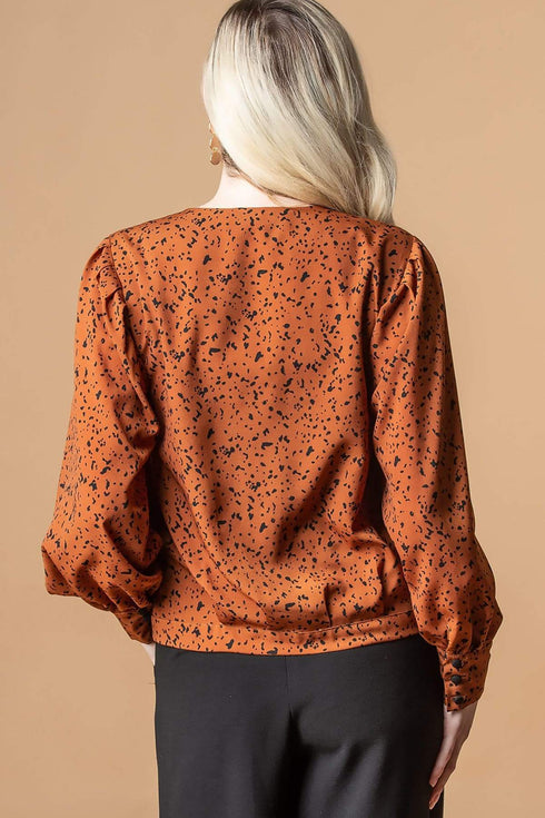 Tula Tie Top - Jungle Dot