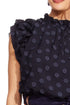 Vixen Top – Sapphire Dots