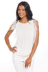 Feather Top - White