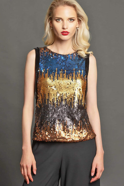 Wyatt Top - Seville Stripe