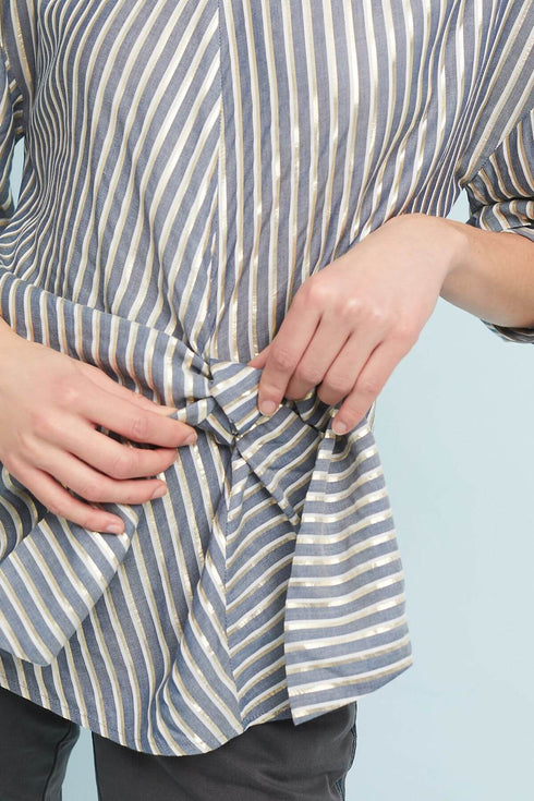 Yang Top-Gibson Stripe