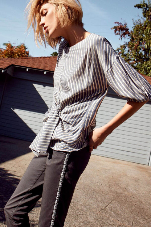 Yang Top-Gibson Stripe