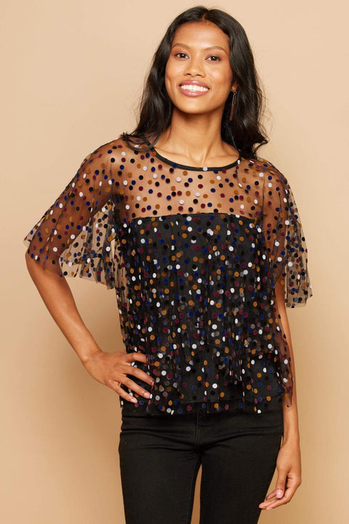 Zadie Top - Fizzy Dot