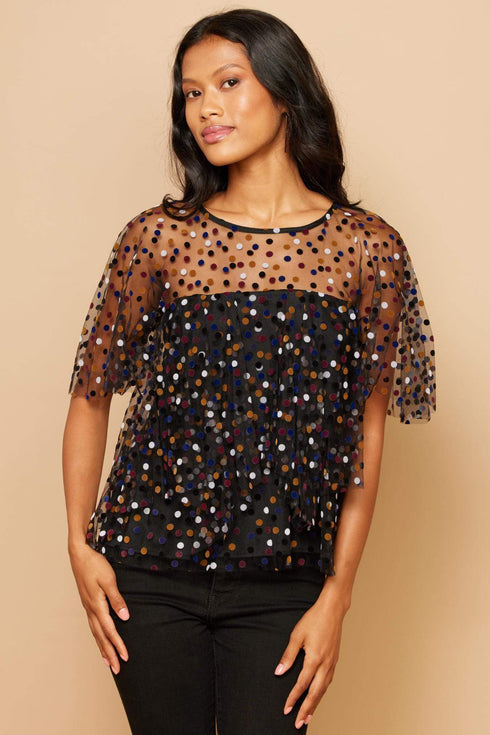 Zadie Top - Fizzy Dot