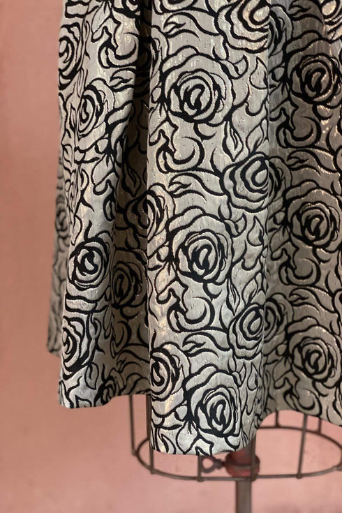 Juno Metallic Rose Dress