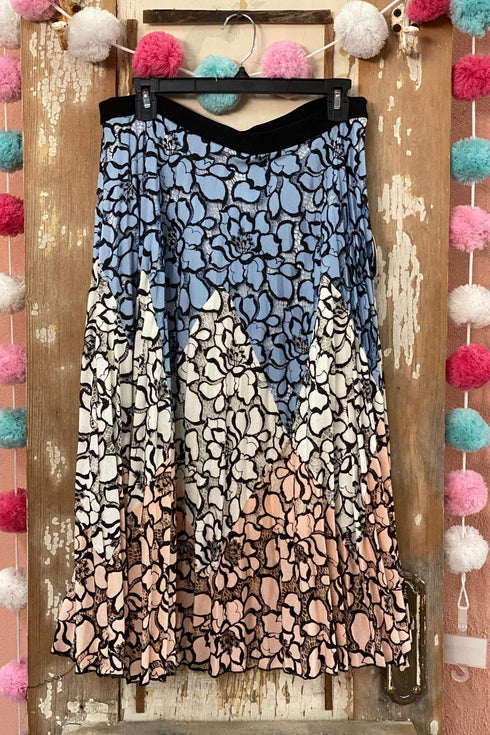 Multi Color Lace Skirt Lillian