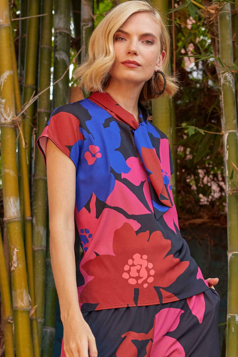 Hannah Top - Bold Bloom