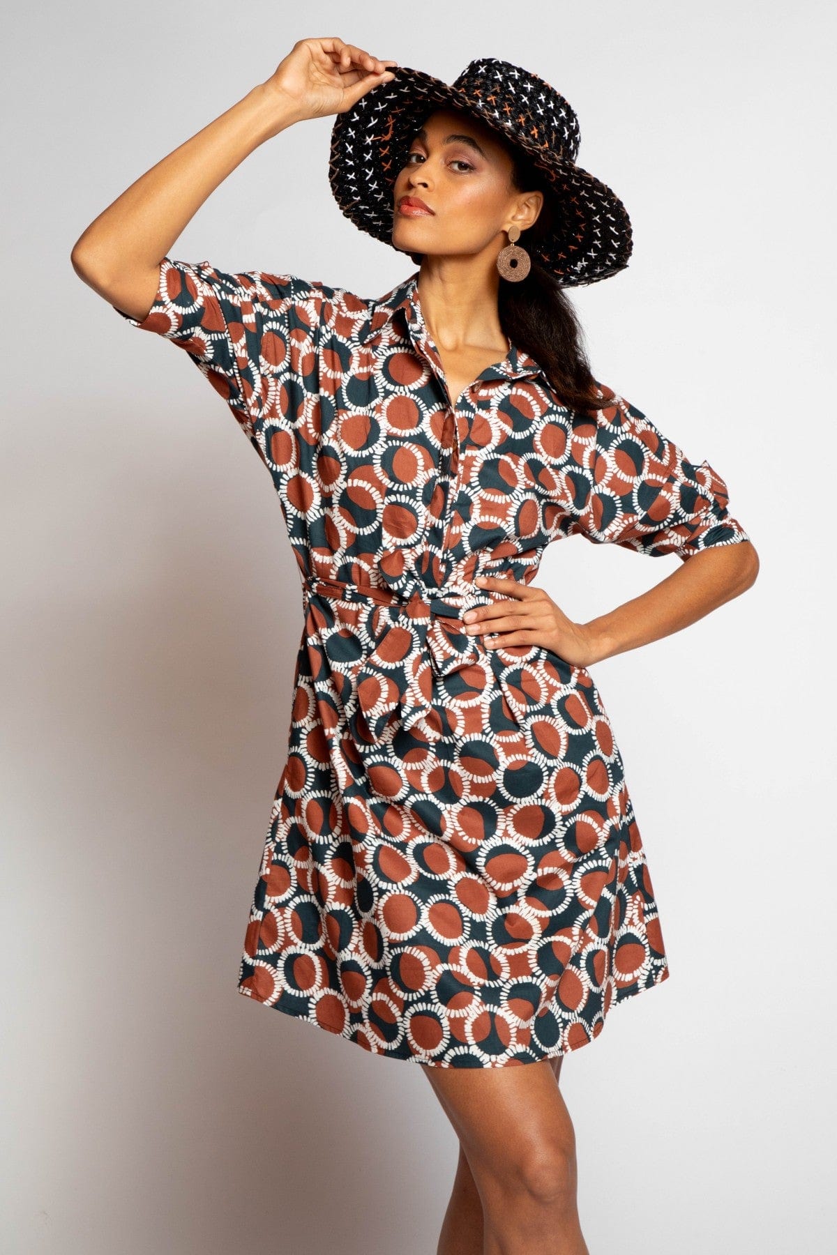 Robe à Volants Avec Clips Eva Franco Taille 6 - Neuve Avec étiquette - 100% Polyester