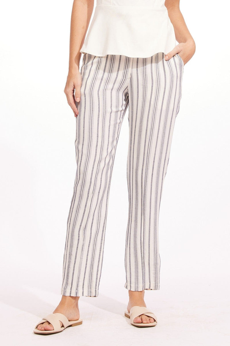 Franky Linen Long Pants with Pockets – Eva Franco