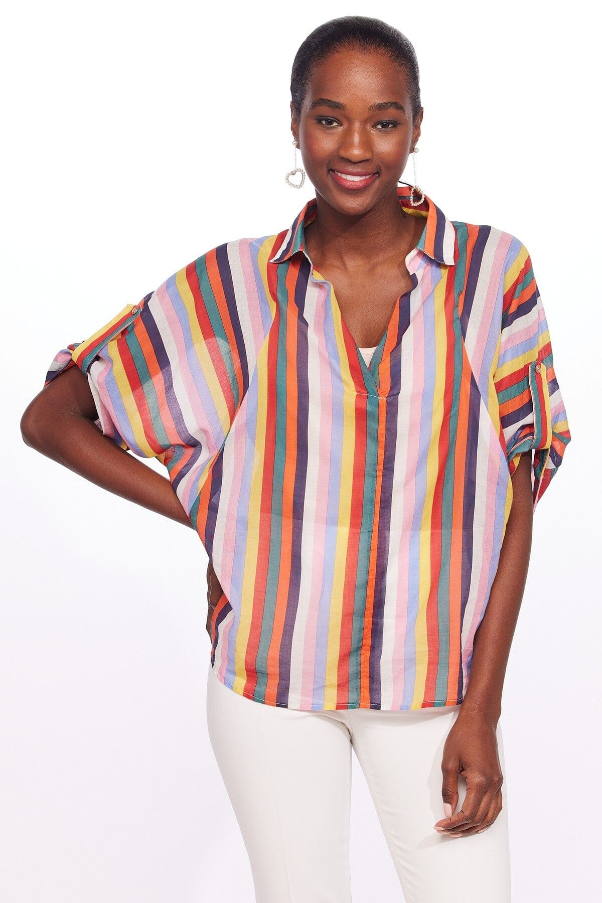 Eva Franco Tropical Sweetheart Blouse hotsell