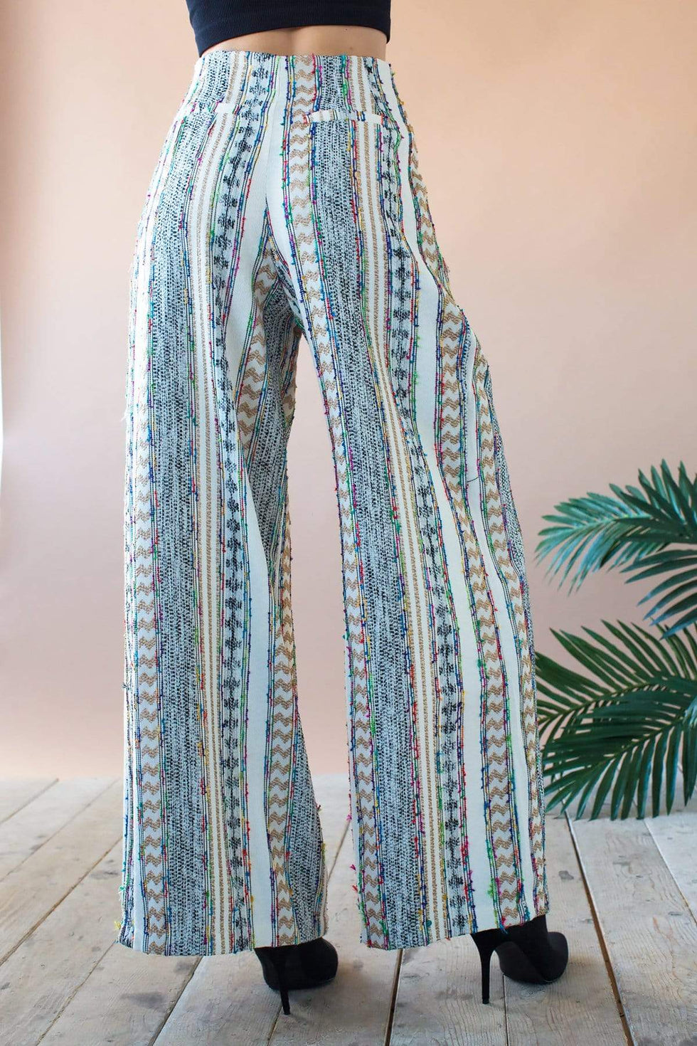 Milagros Pant - Fez Morocco Stripe – Eva Franco