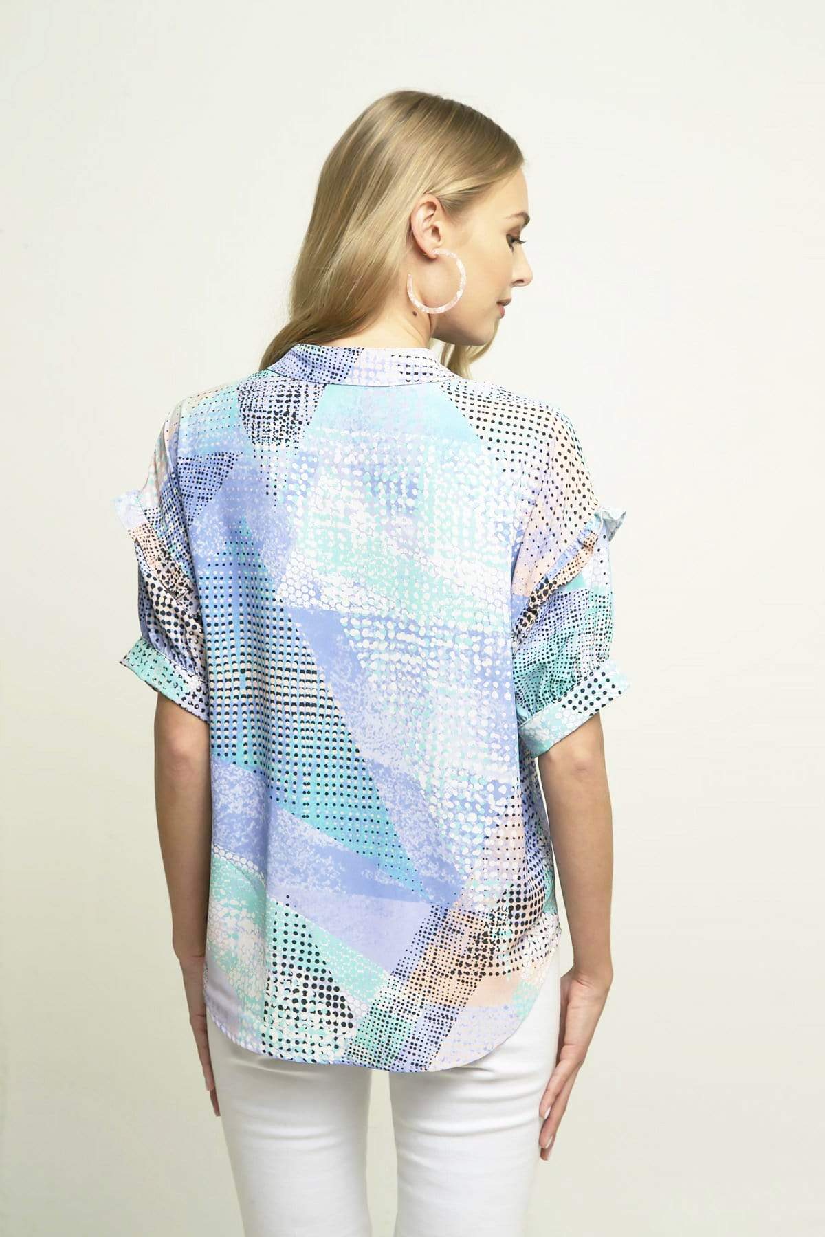 Louisa Blouse in Poppyseed Cake – Eva Franco