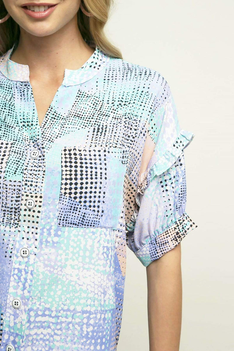 Louisa Blouse in Poppyseed Cake – Eva Franco