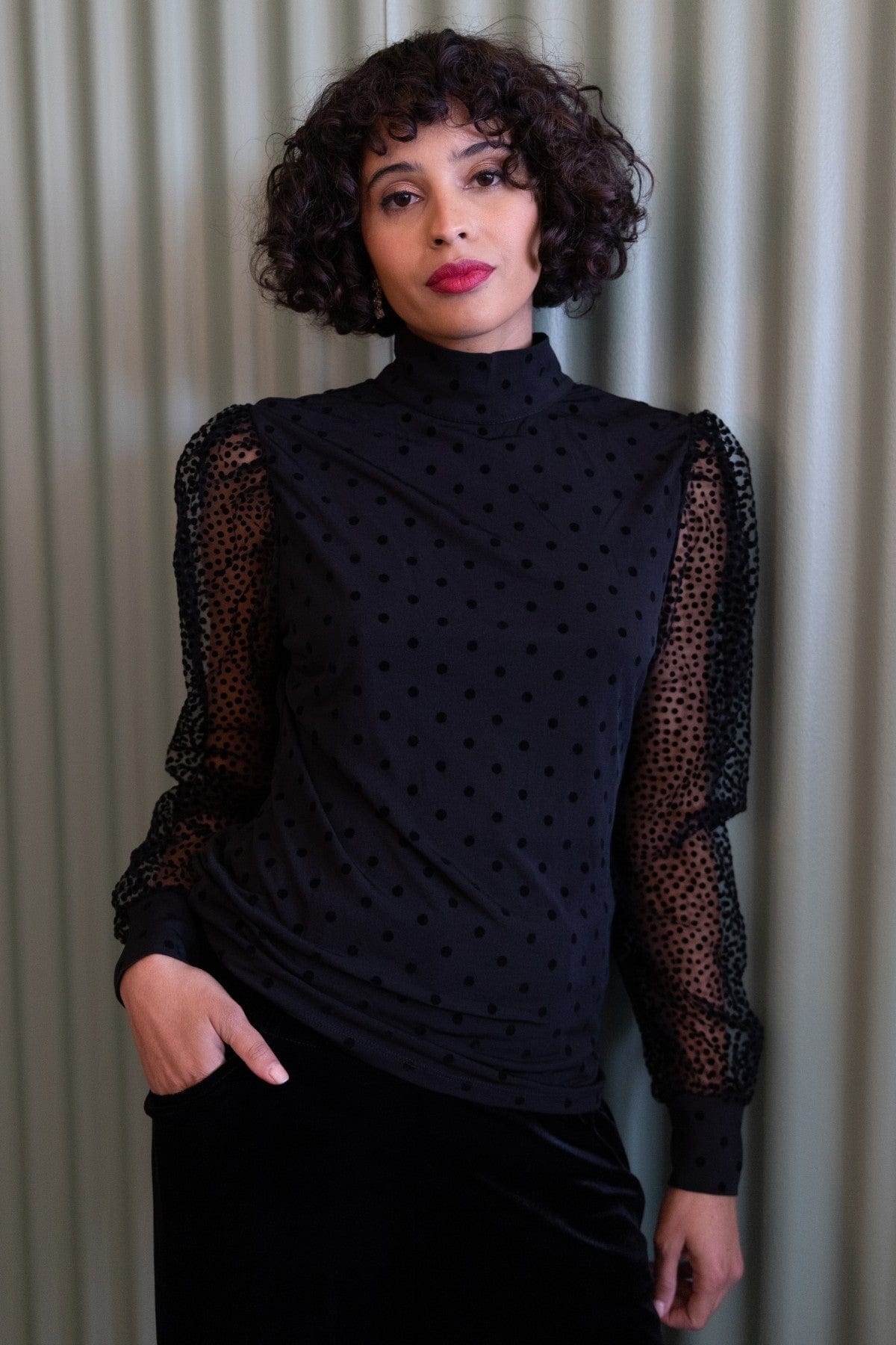 Eva Franco - Jacquard Sleeveless Top main image 1